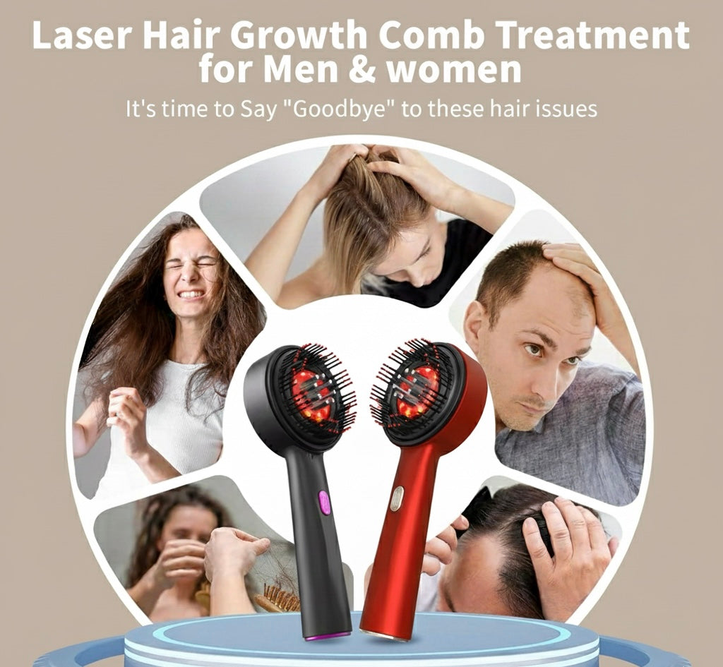 Glow and Grow Hair Brush